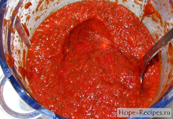 Рецепт домашнего кетчупа