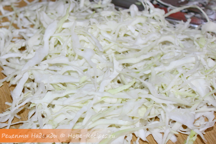 Рецепт маринованной капусты